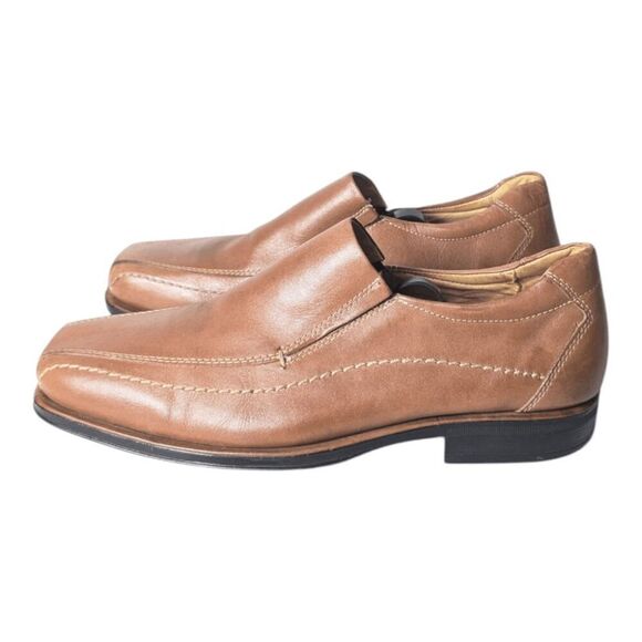 SANDRO MOSCOLONI Ambrose Leather Slip On Oxford Size 8D - Picture 3 of 7